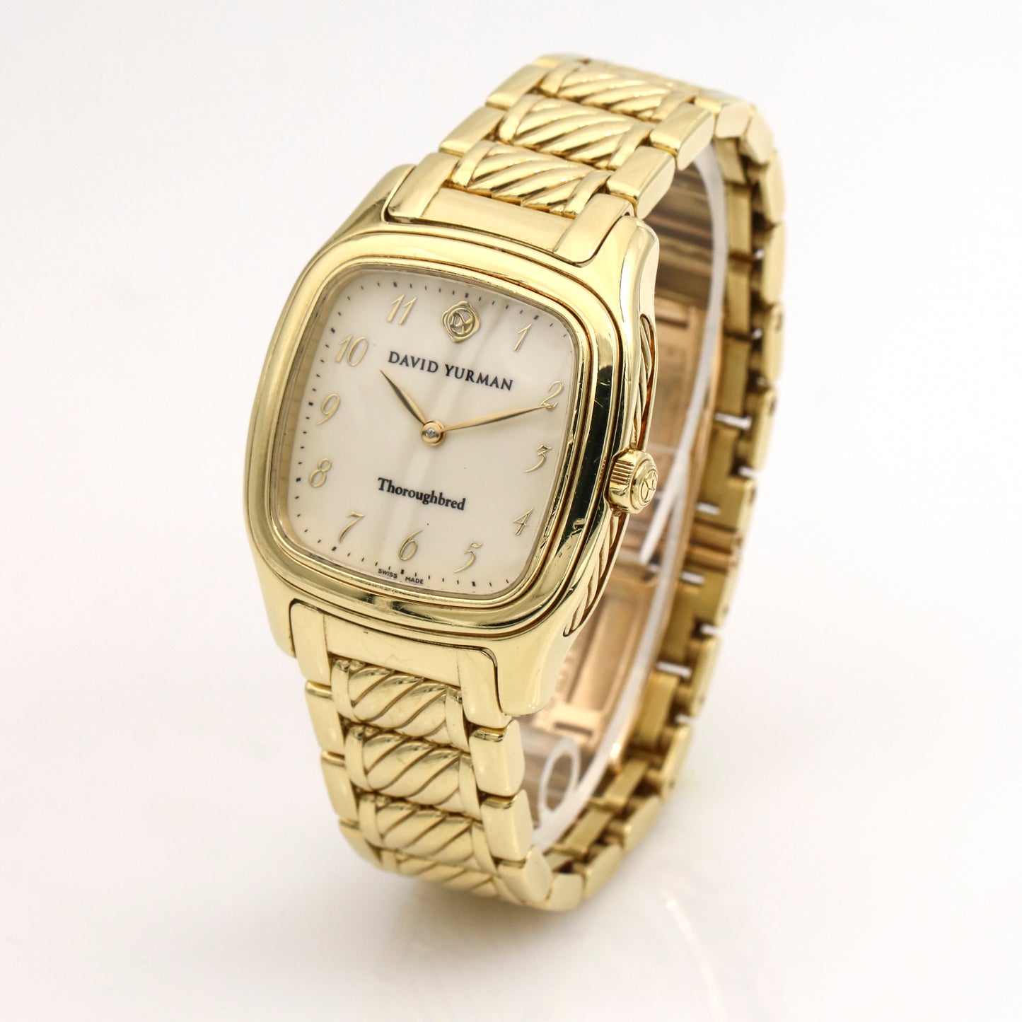 Women's David Yurman Thoroughbred 18k Yellow Gold Watch T303-S88