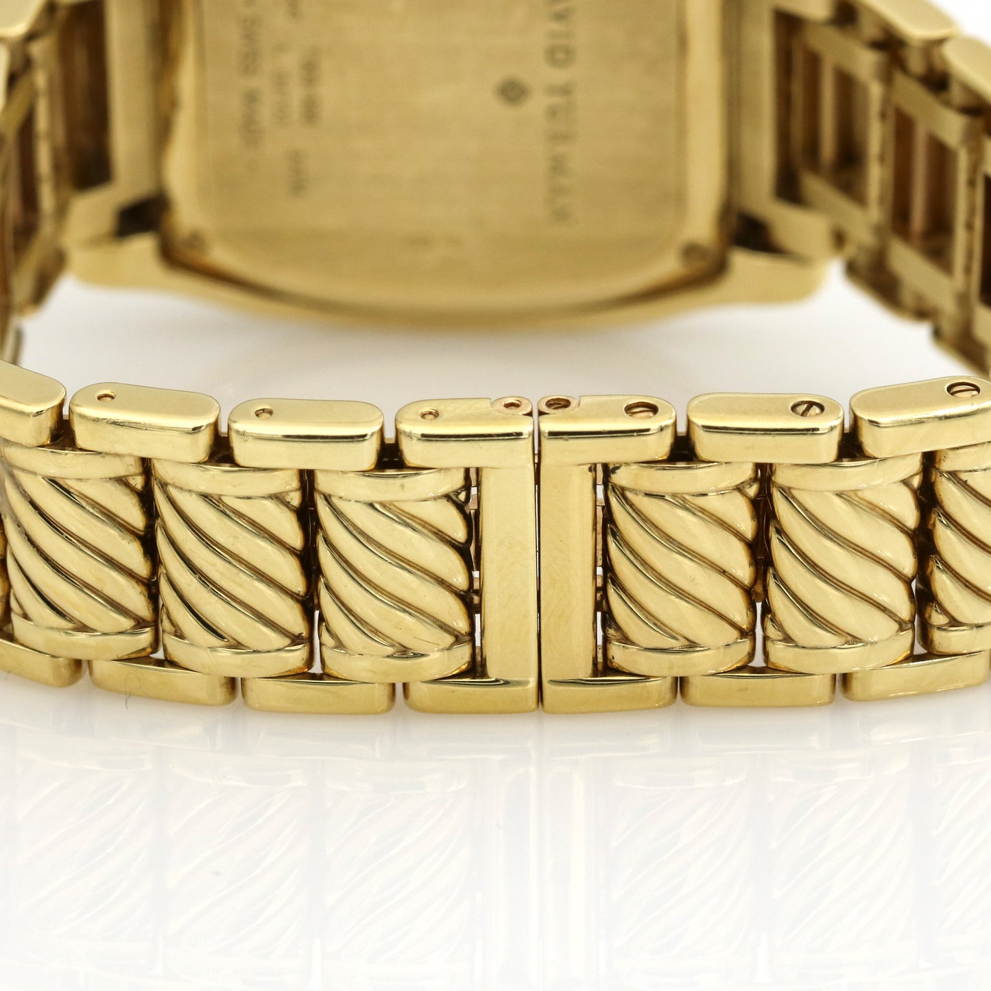 Women's David Yurman Thoroughbred 18k Yellow Gold Watch T303-S88