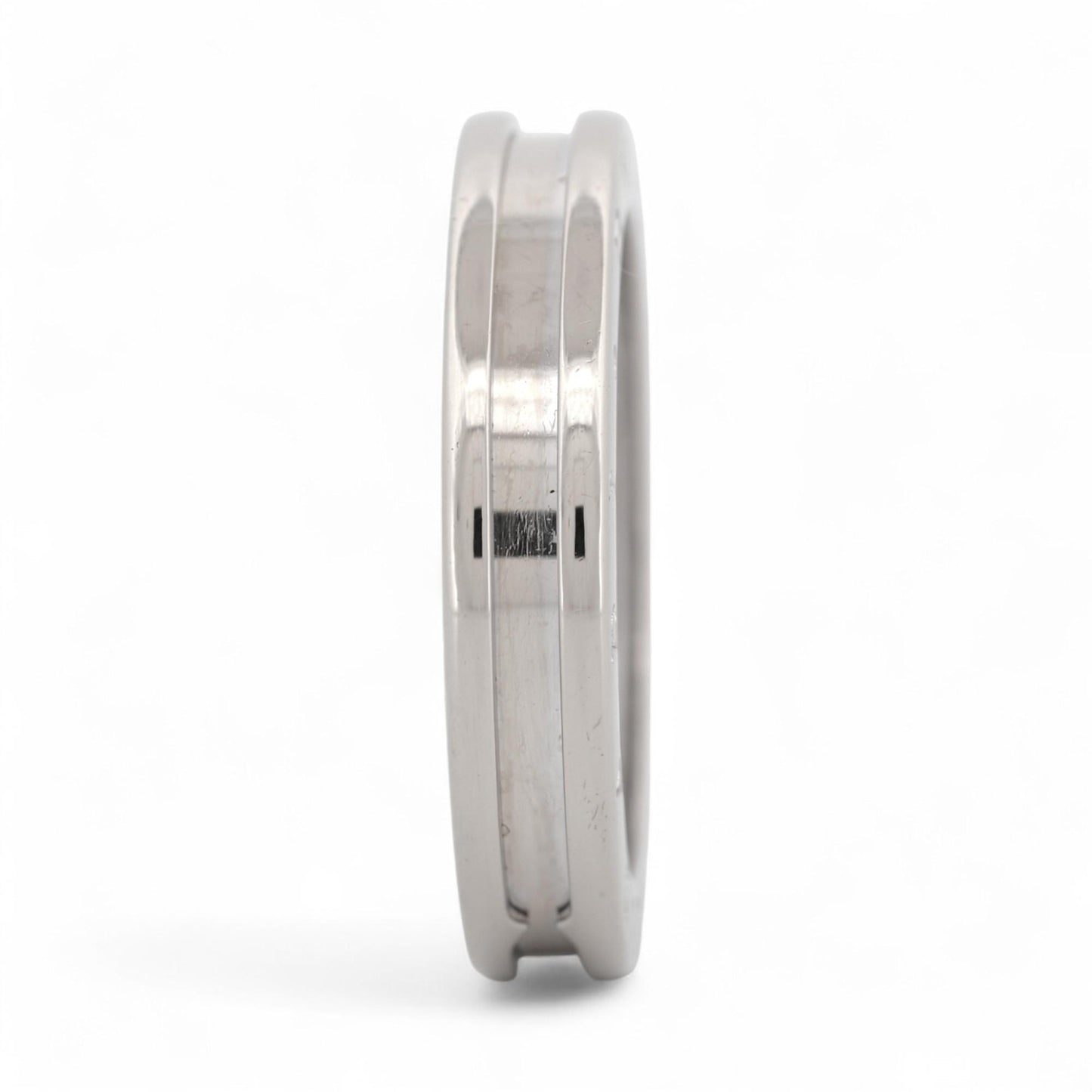 Bvlgari B.Zero1 One-Band Ring 18k White Gold Size 61