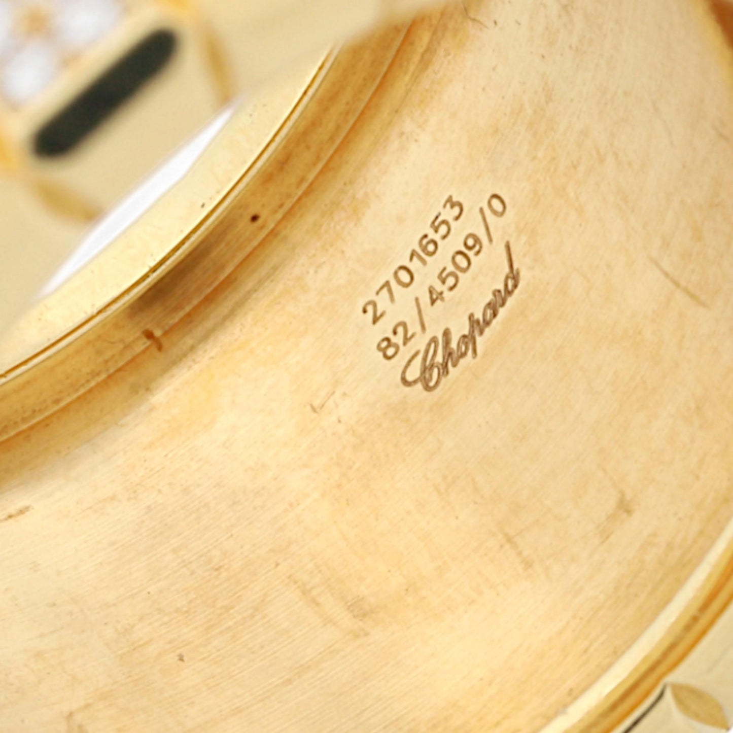 Rare Chopard Ice Cube 4-Row Pavé Diamond Ring in 18K Yellow Gold – Size 7.5