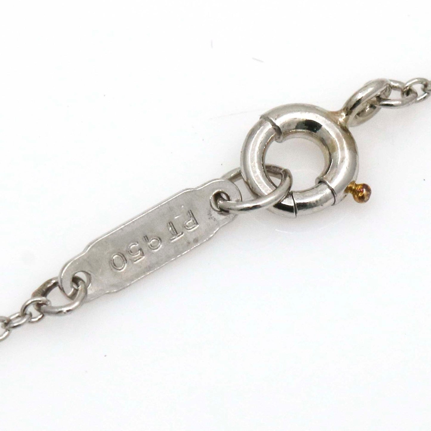 Tiffany & Co. Etoile Mini Heart Necklace in Platinum with Diamonds