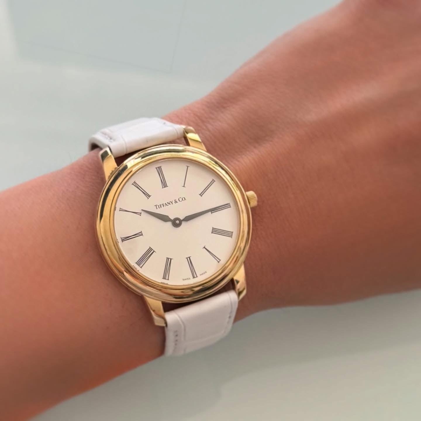 Tiffany & Co. 18K Gold 37mm Mark Resonator Watch – Fully Serviced, Like New