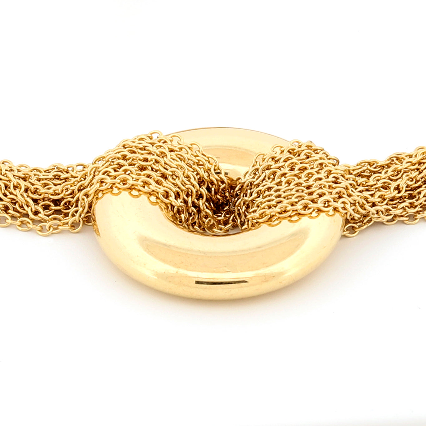 Pulsera de palanca de varias vueltas de Tiffany & Co. en oro amarillo de 18 k