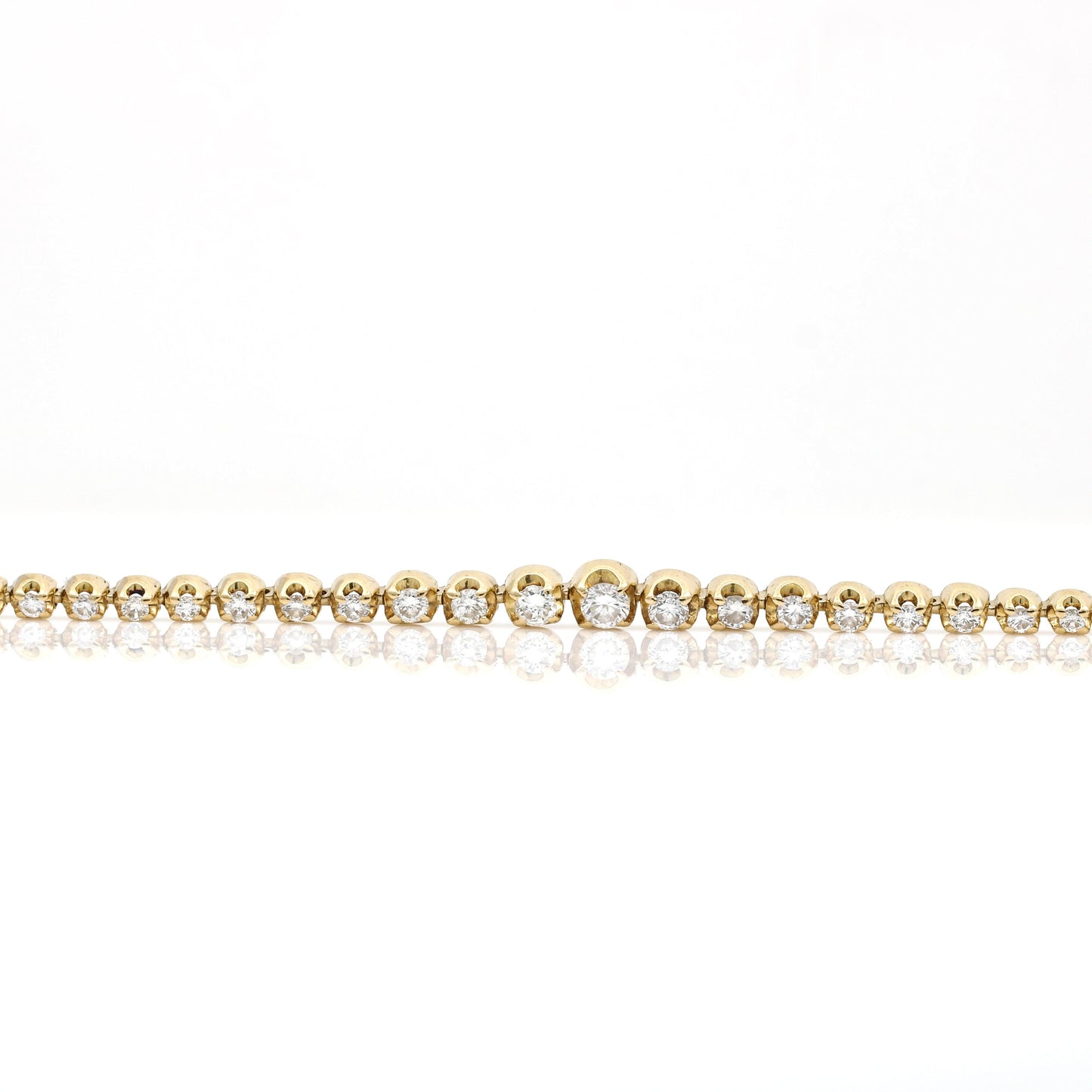 2.00 ct Diamond Bracelet in 14k Yellow Gold - 31 Jewels Inc.