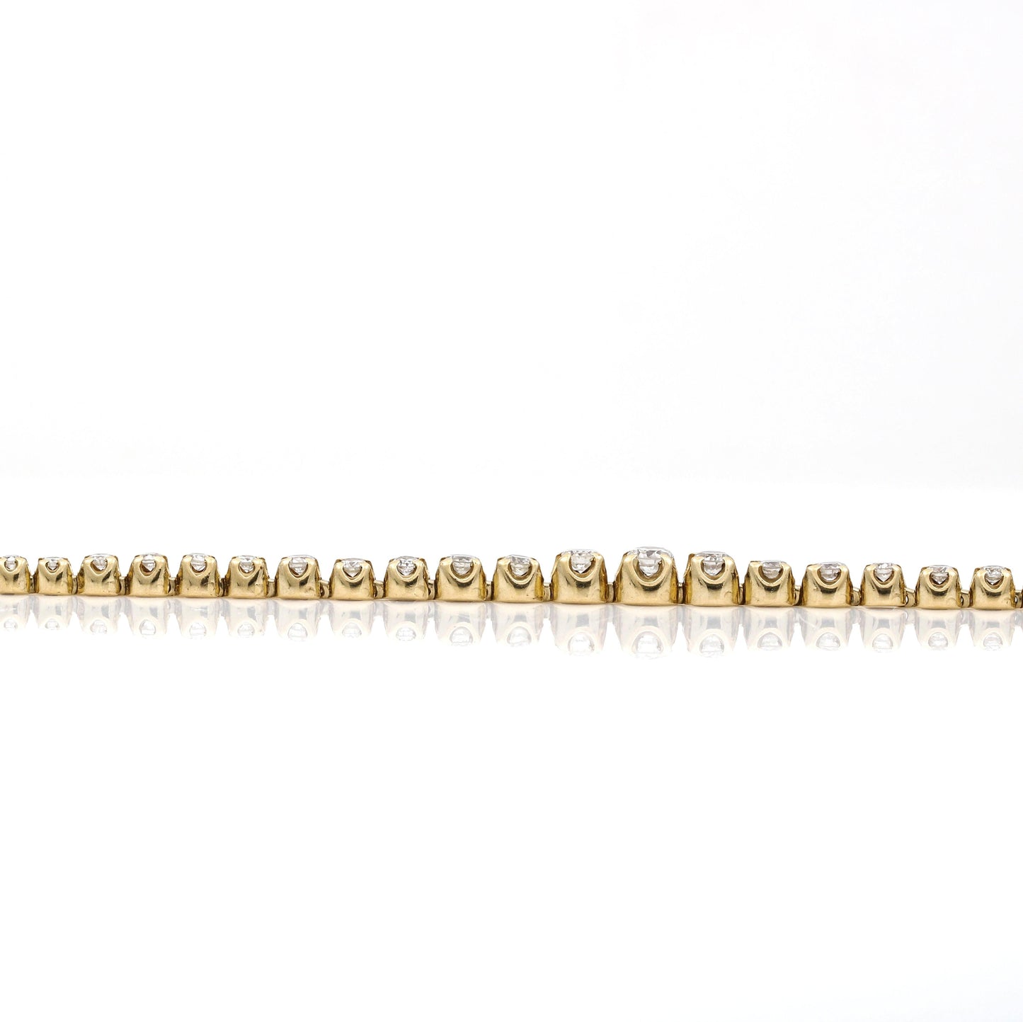 2.00 ct Diamond Bracelet in 14k Yellow Gold - 31 Jewels Inc.