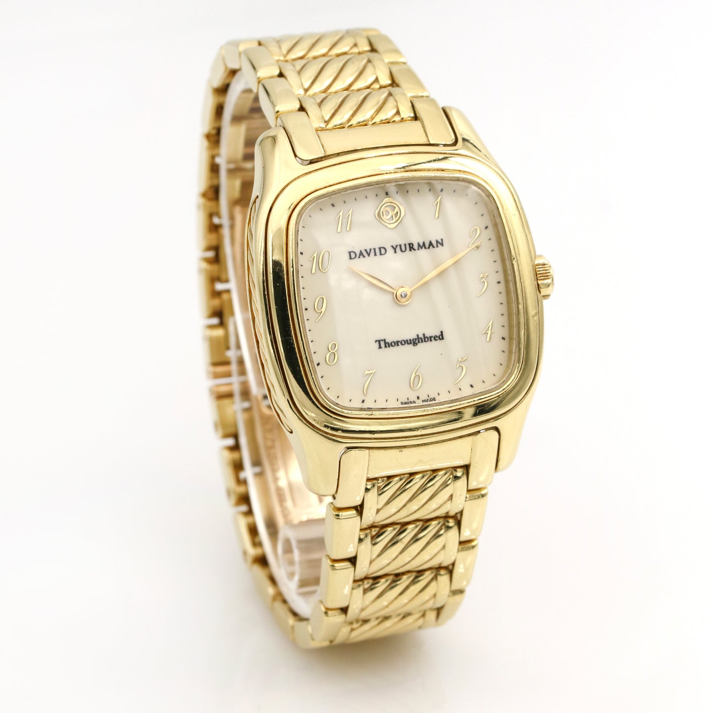 Reloj de mujer David Yurman Thoroughbred de oro amarillo de 18 quilates T303-S88