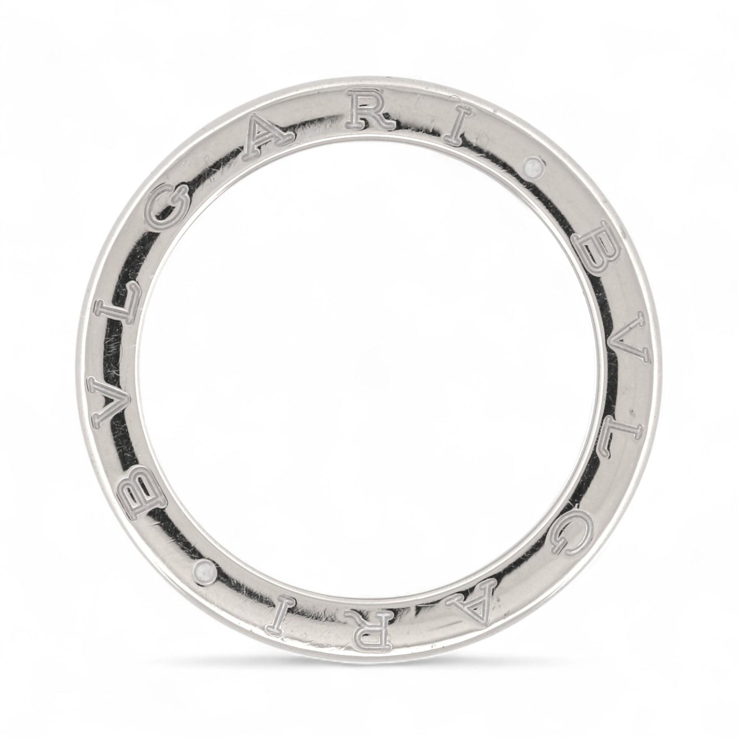 Bvlgari B.Zero1 One-Band Ring 18k White Gold Size 61
