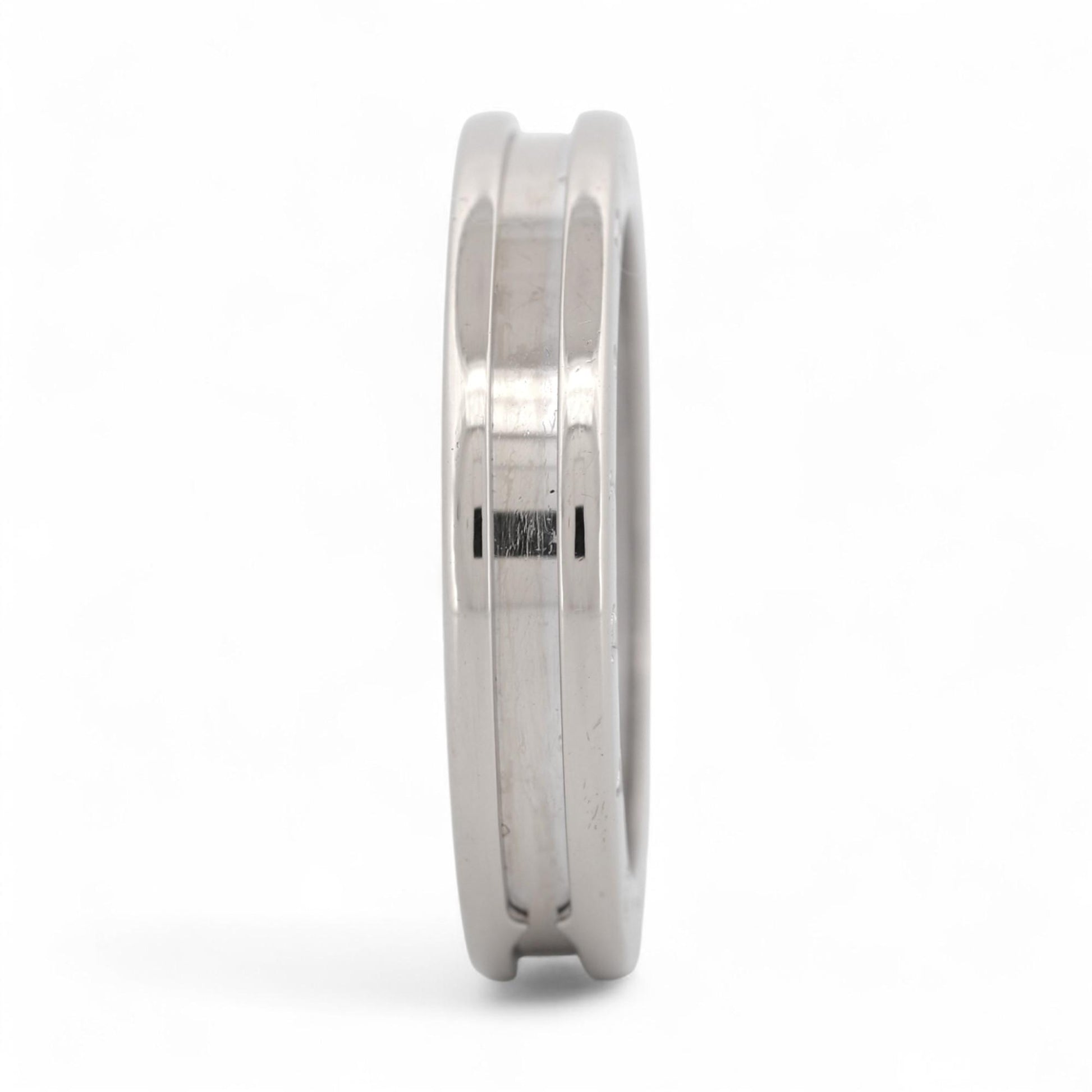 Bvlgari B.Zero1 One-Band Ring 18k White Gold Size 61