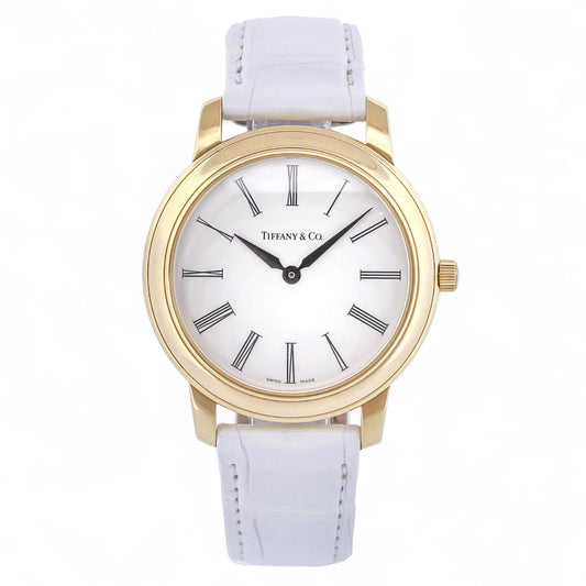 Tiffany & Co. 18K Gold 37mm Mark Resonator Watch – Fully Serviced, Like New