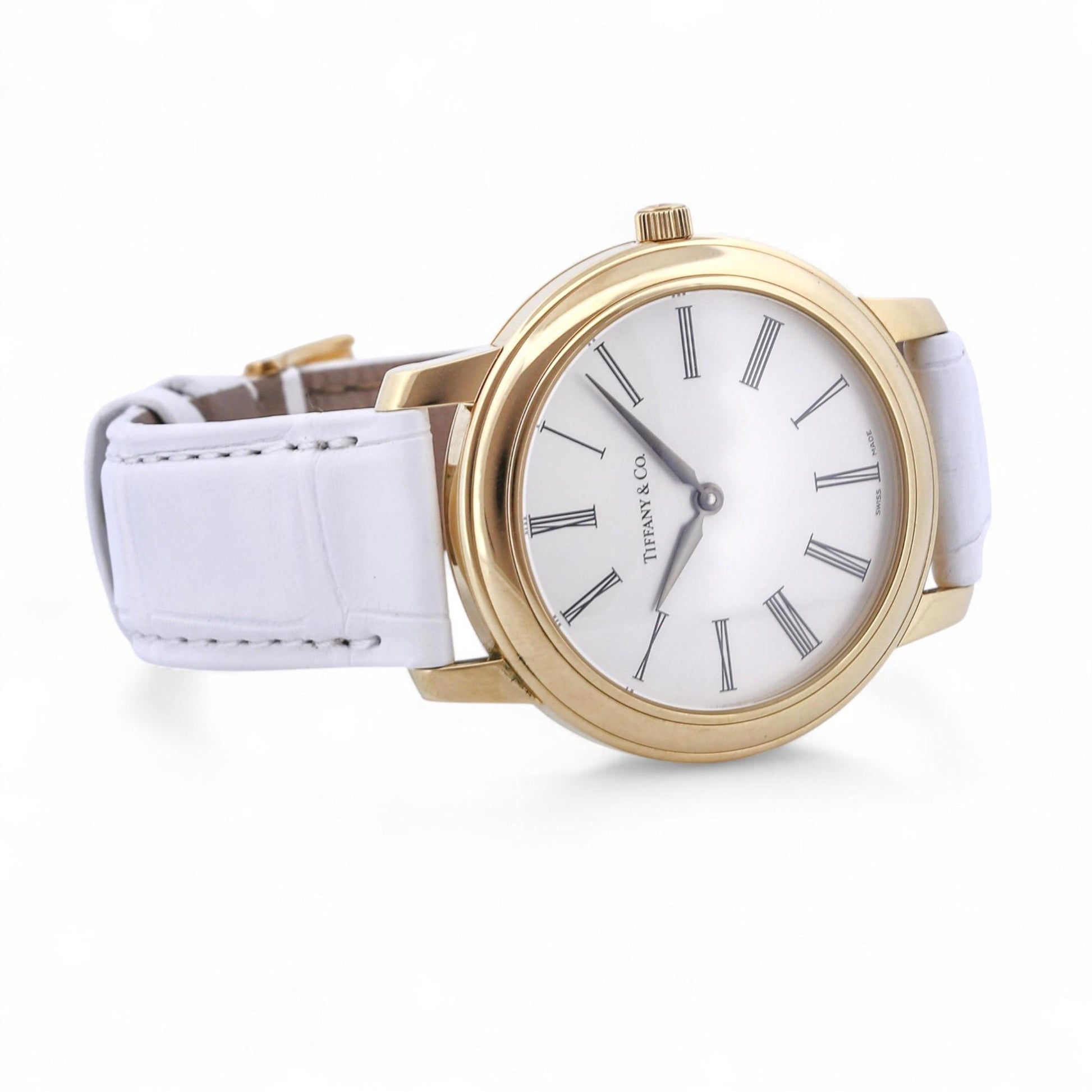 Tiffany & Co. 18K Gold 37mm Mark Resonator Watch – Fully Serviced, Like New