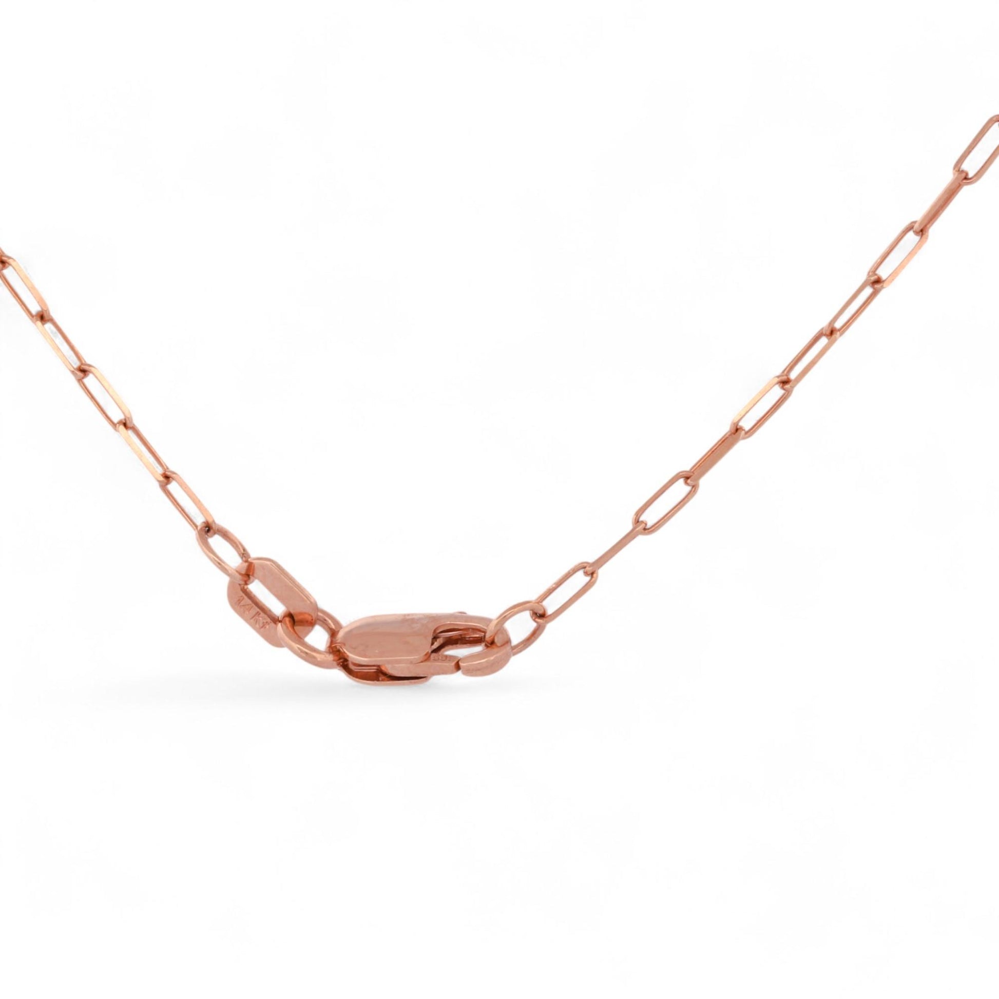Le Vian 14K Pink Gold Pavé Diamond Heart Pendant on Rose Gold Chain – 16"