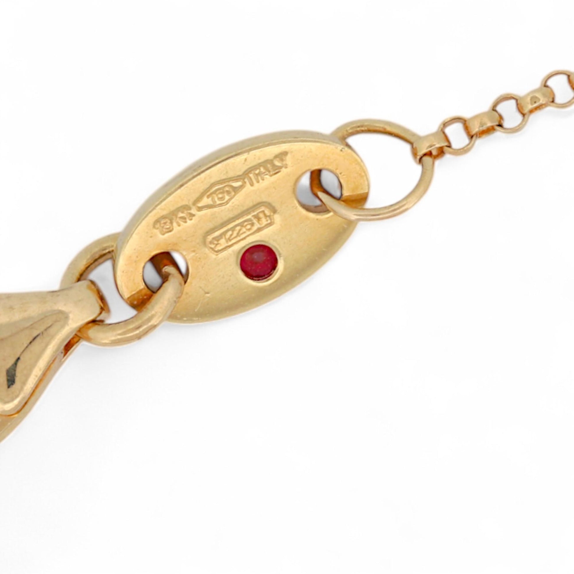 Roberto Coin 18K Yellow Gold Treasures Princess Butterfly Necklace 18 in