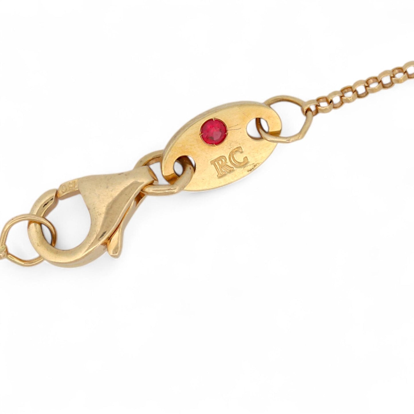 Roberto Coin 18K Yellow Gold Treasures Princess Butterfly Necklace 18 in