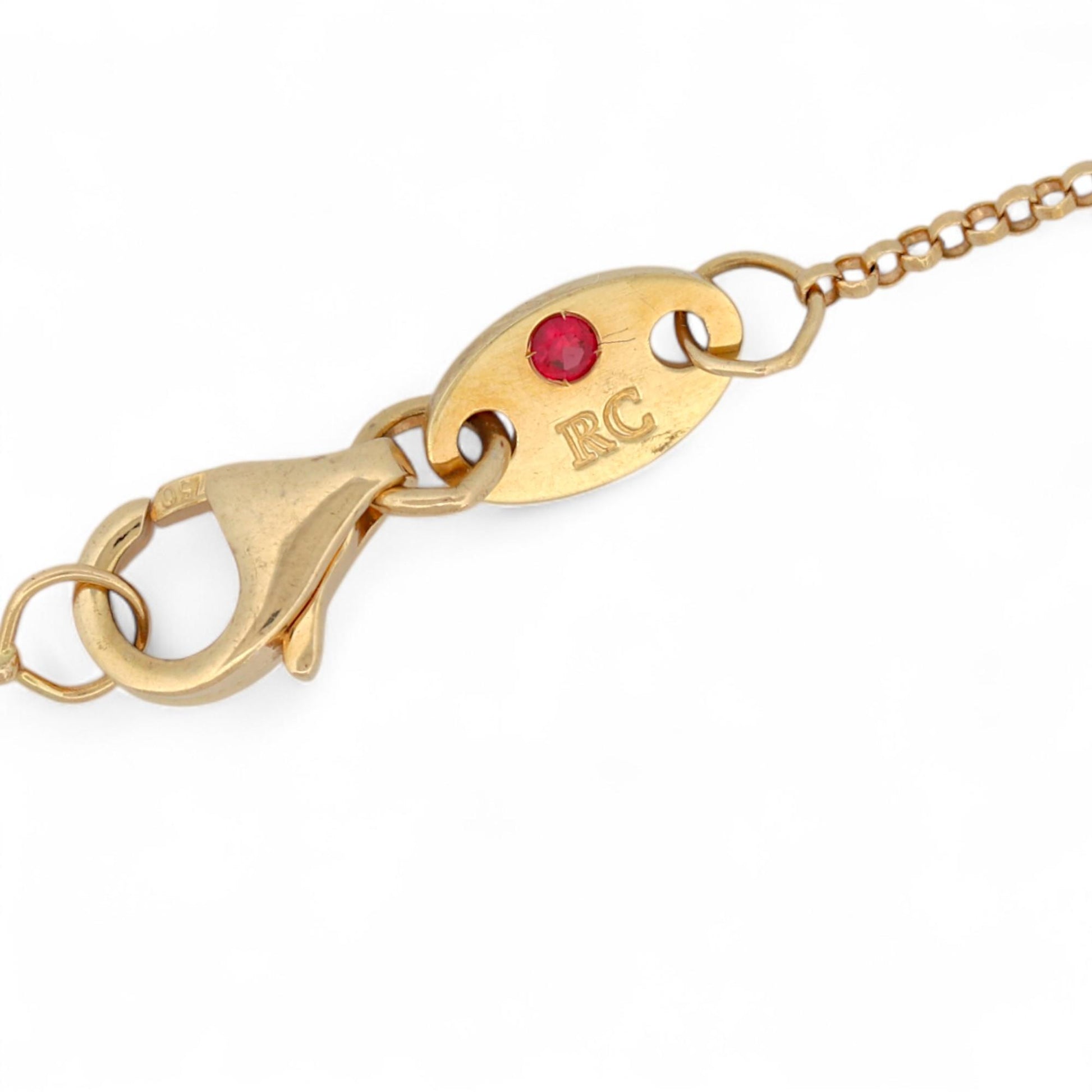 Roberto Coin 18K Yellow Gold Treasures Princess Butterfly Necklace 18 in