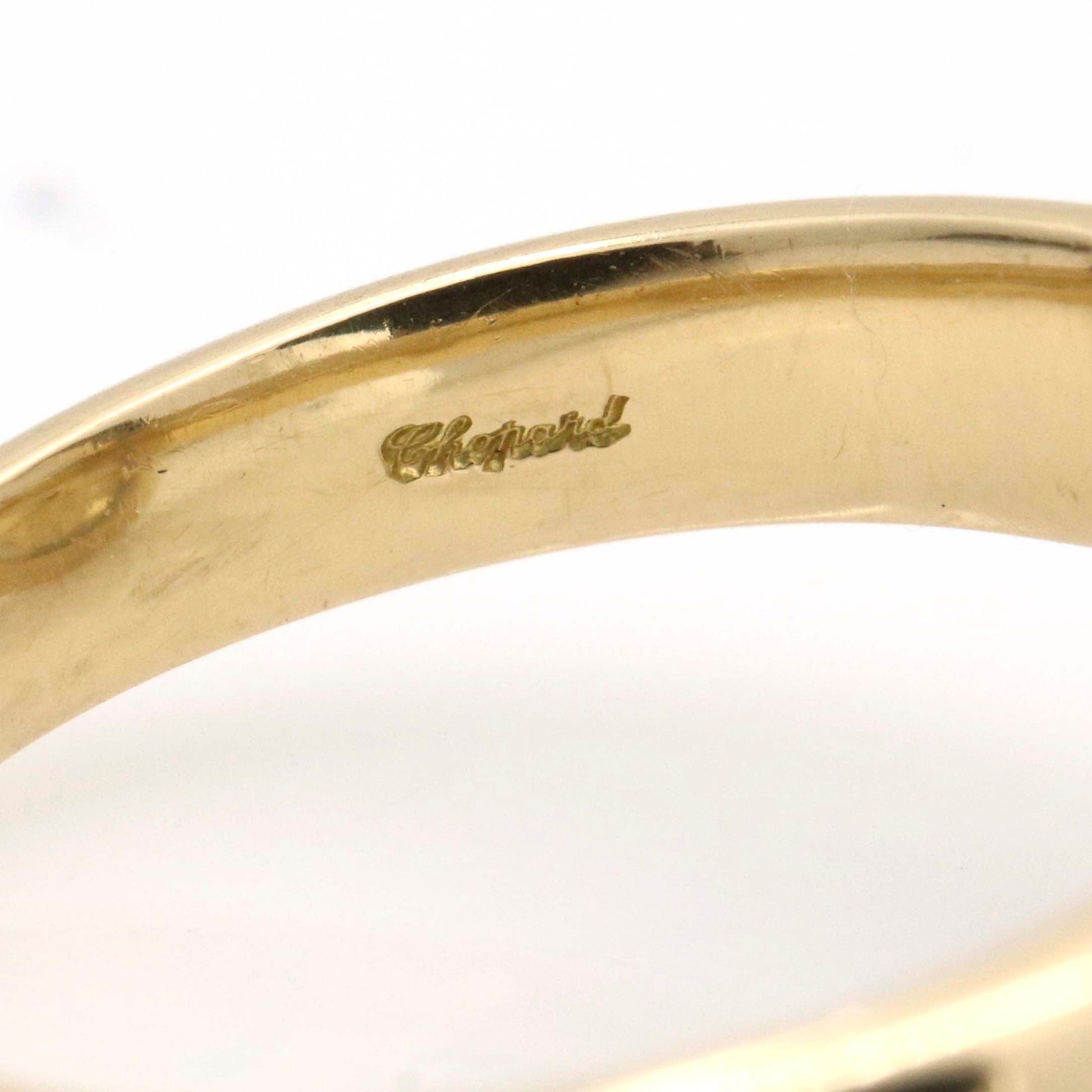 Chopard Happy Diamonds Oval Ring in 18k Yellow Gold - 31 Jewels Inc.