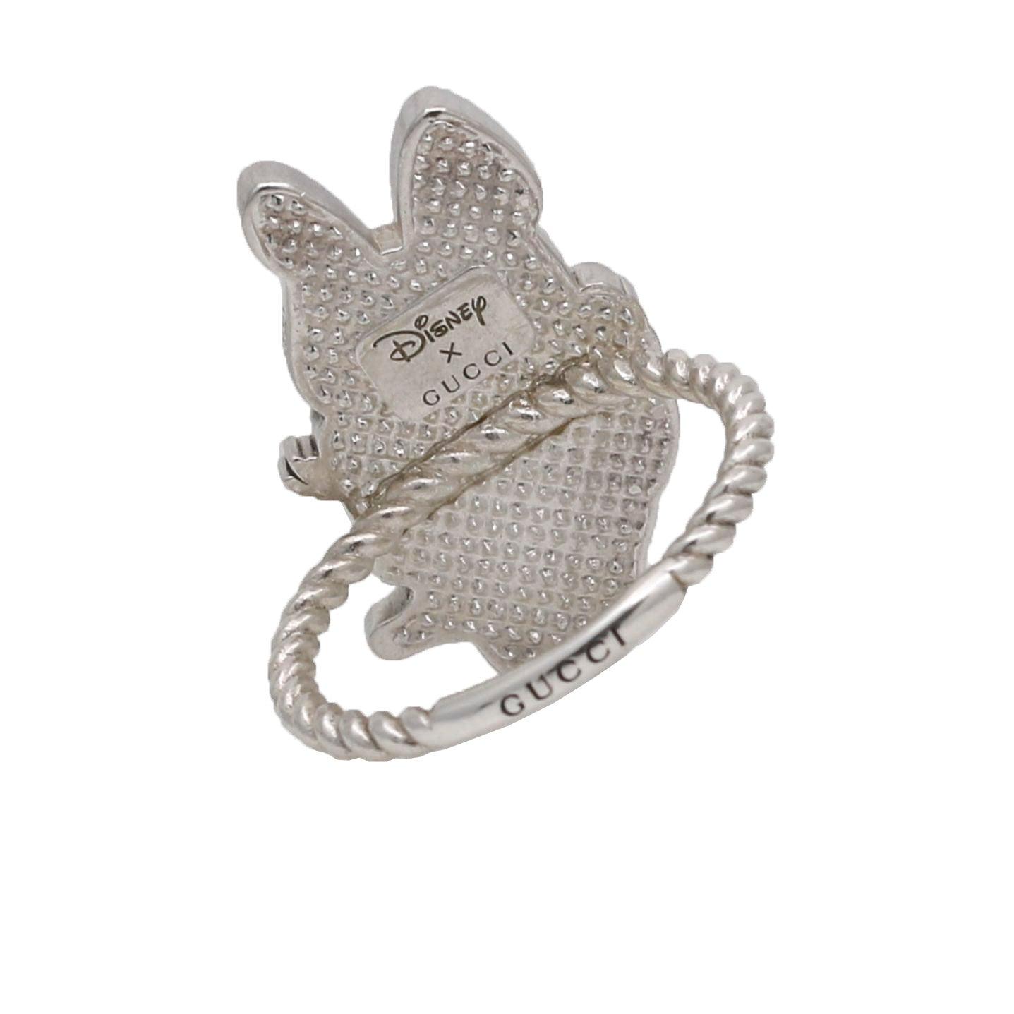 Gucci Disney X Daisy Duck Ring in Sterling Silver - 31 Jewels Inc.