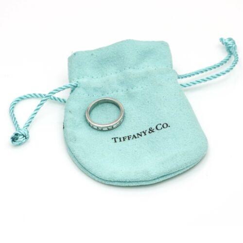 Tiffany & Co. Women's Round Baguette Diamond Band Ring in Platinum Size 5 - 31 Jewels Inc.