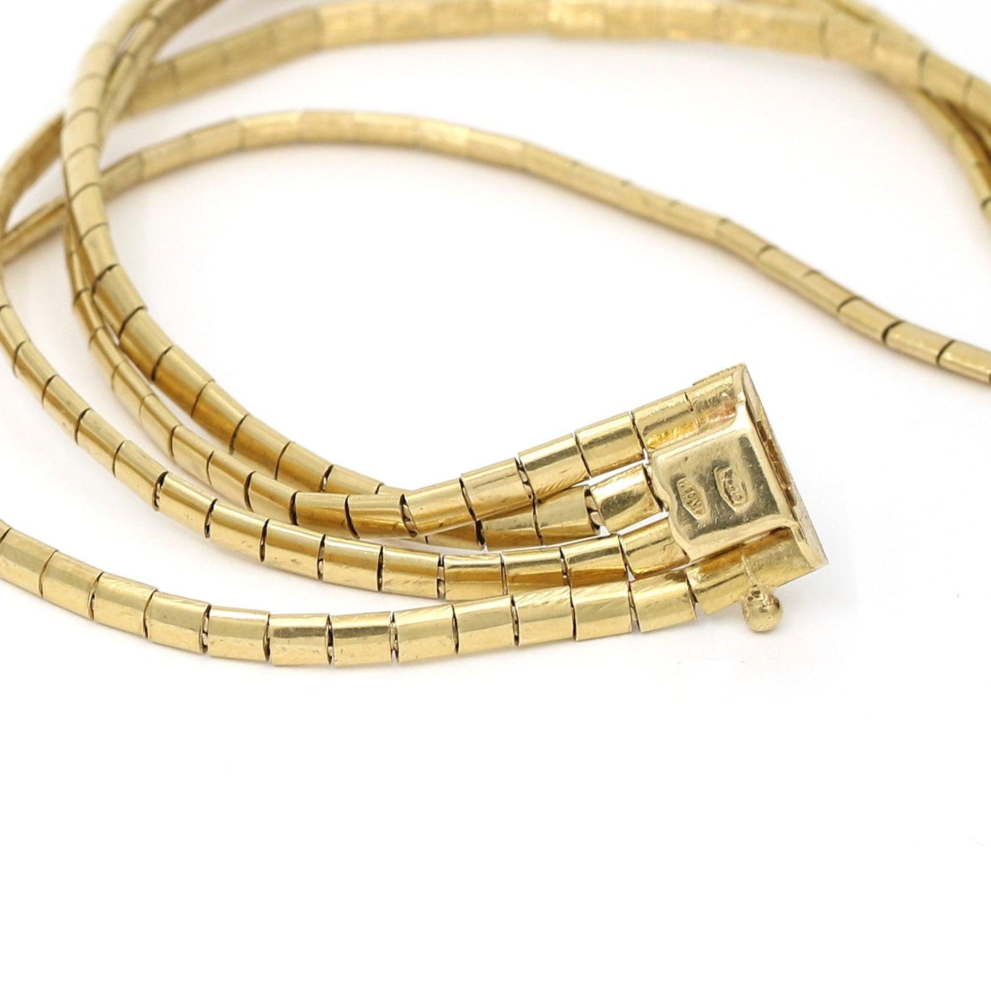 Women's Italian Multi-Strand Bracelet in 18k Yellow Gold - 31 Jewels Inc.