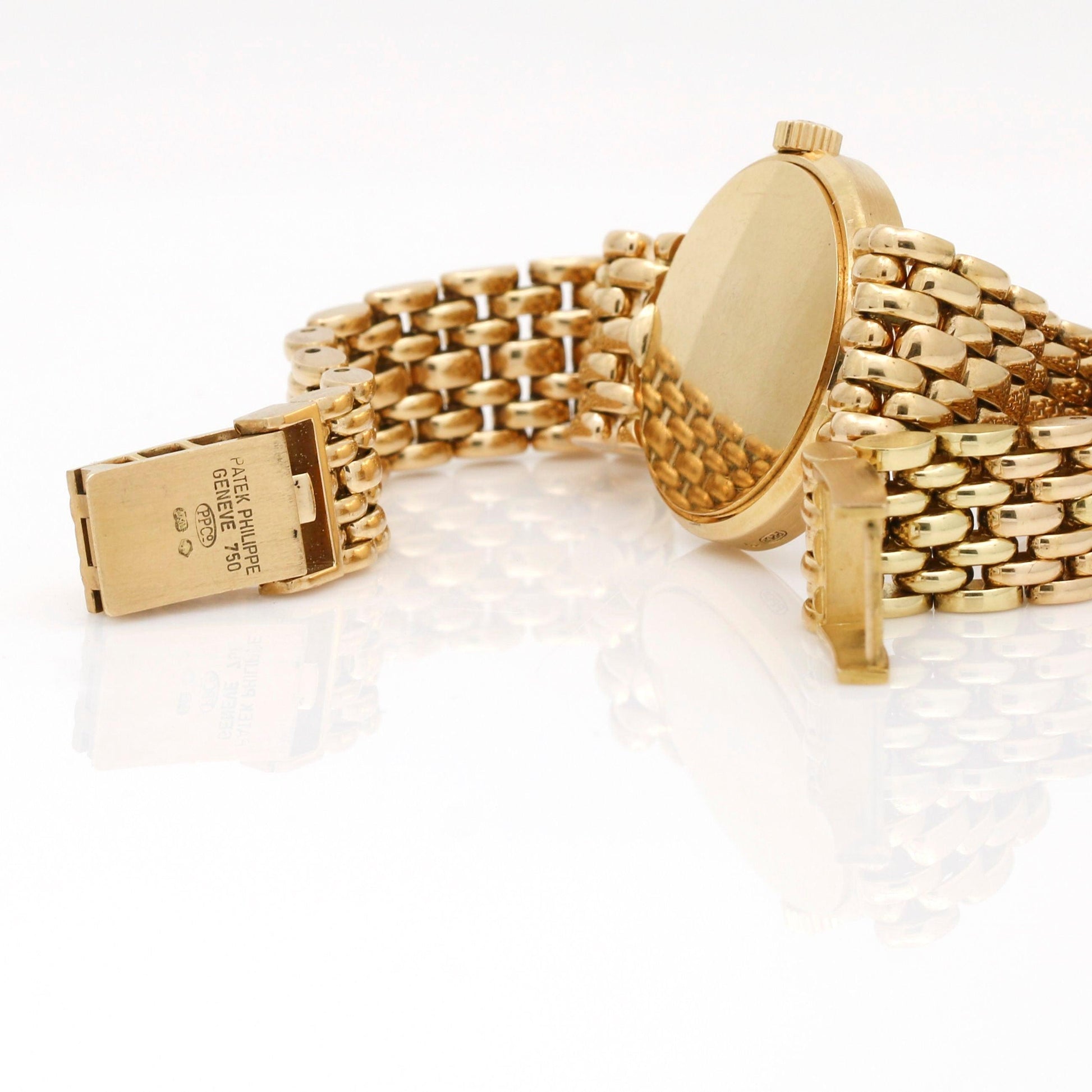 Women's Patek Philippe Calatrava 18k Yellow Gold Watch 4809/2J - 31 Jewels Inc.